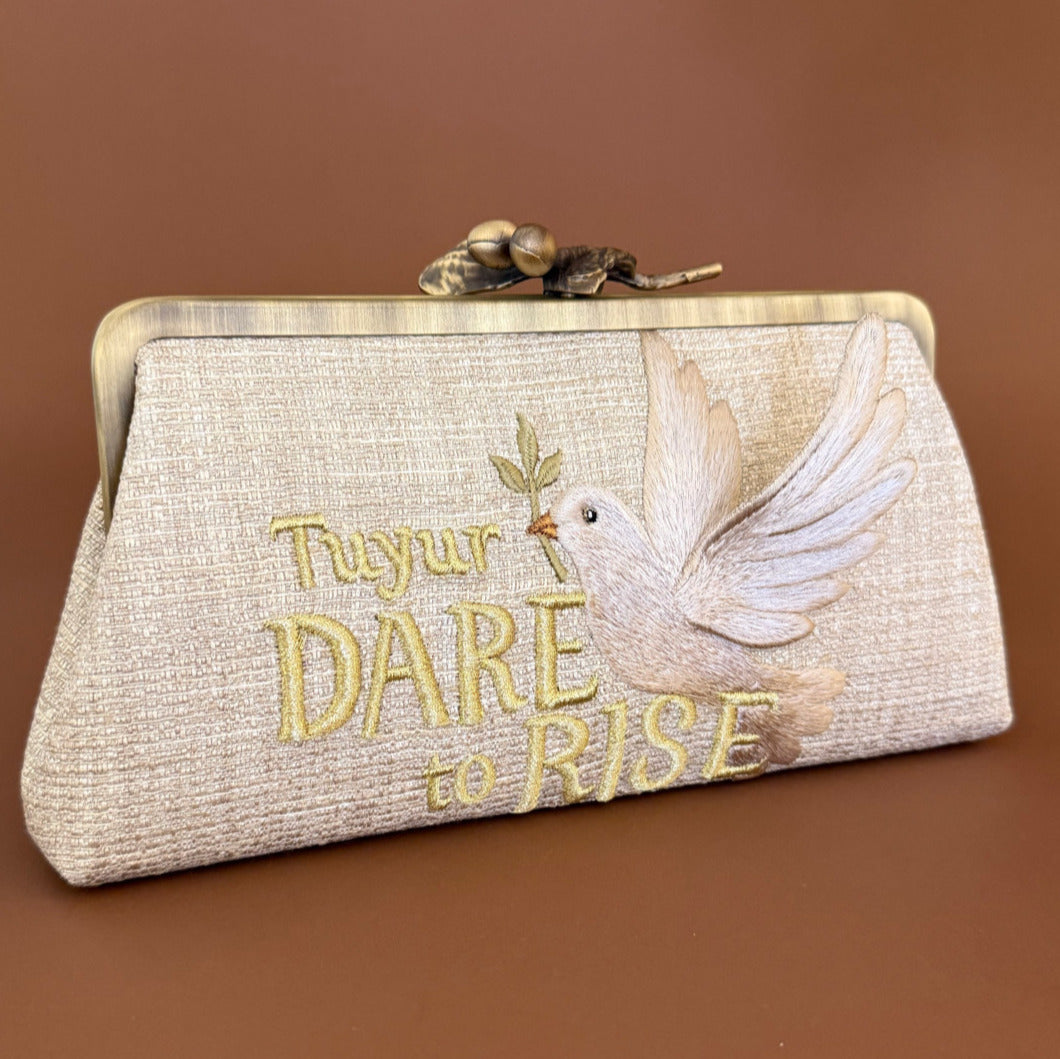 CUSTOMIZED BAG - CUSTOMIZED BAG custom embroidered bag and Middle Eastern luxury clutch by Ghazal by Najwa - Designer bags Lebanon, Women handmade clutch bag, personalized bags with name, Beirut clutch, Clutch Lebanon, Personalized bags Lebanon, Handmade clutch bags, Iraq clutch calligraphy, Palestine clutch
