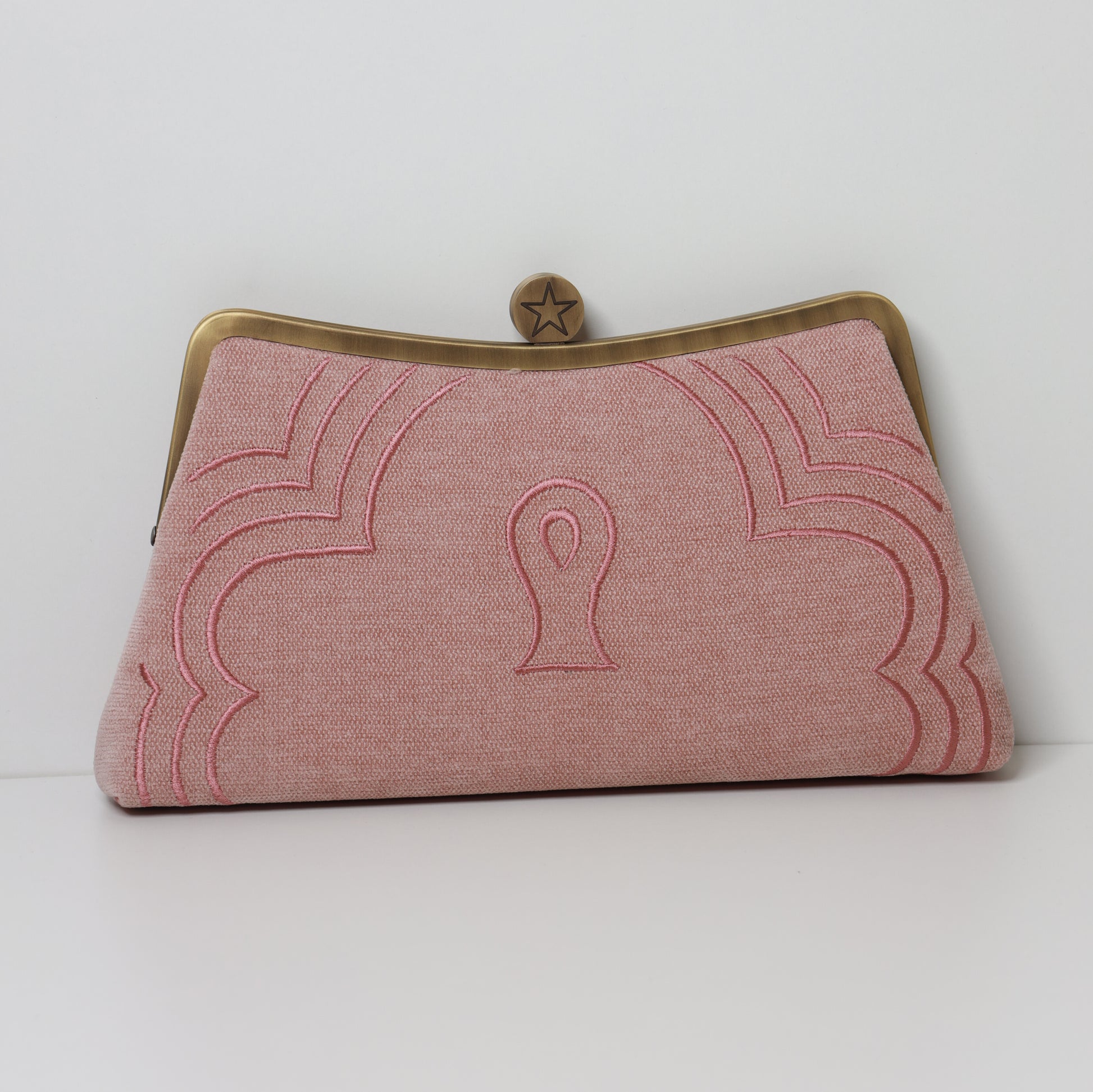 LIBRA - The Harmony ZODIAC CLUTCH-handcrafted embroidered bag by Ghazal by Najwa