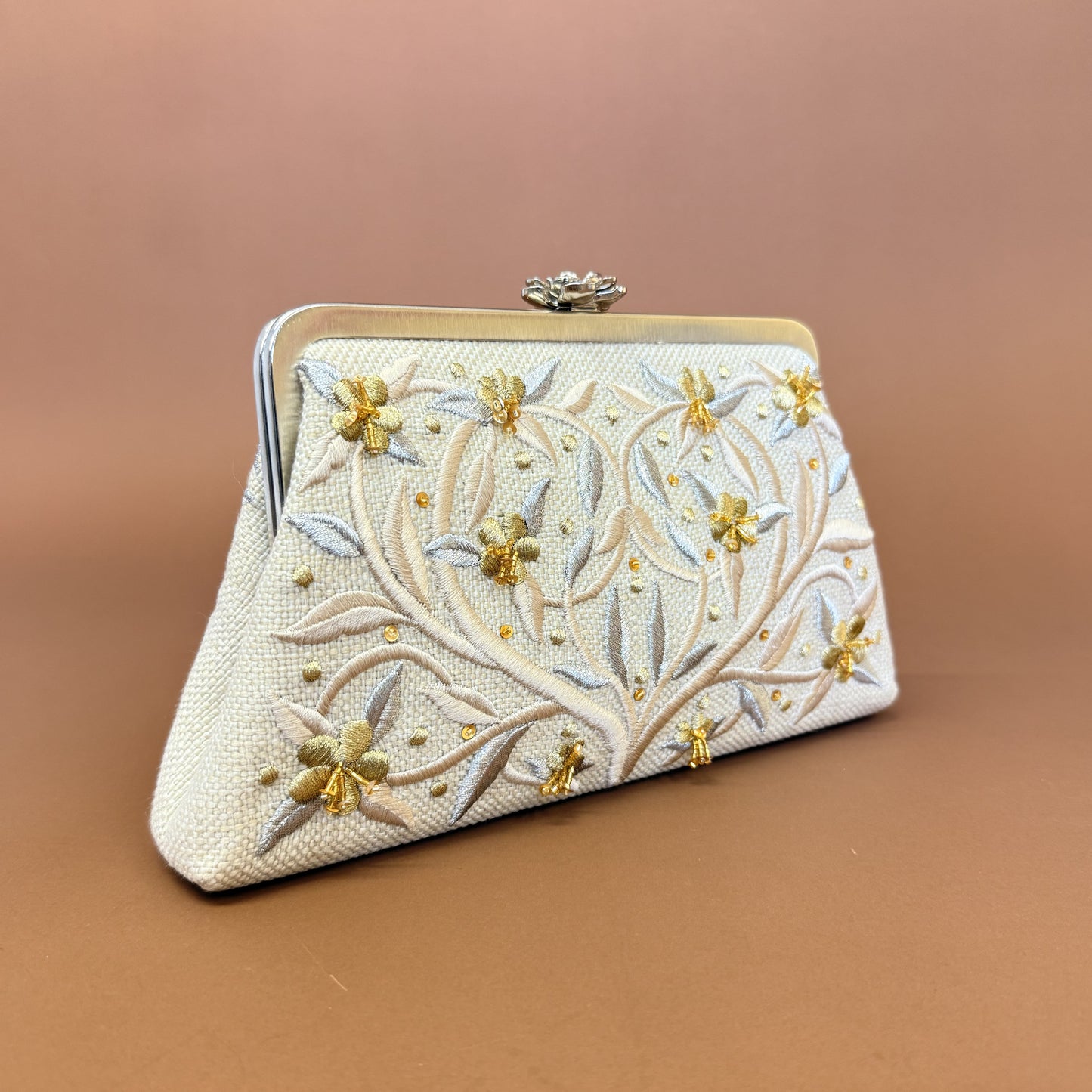 MIXED BIRDS EDIT CLUTCH - MIXED BIRDS EDIT CLUTCH custom embroidered bag and Middle Eastern luxury clutch by Ghazal by Najwa - Designer bags Lebanon, Women handmade clutch bag, personalized bags with name, Beirut clutch, Clutch Lebanon, Personalized bags Lebanon, Handmade clutch bags, Iraq clutch calligraphy, Palestine clutch
