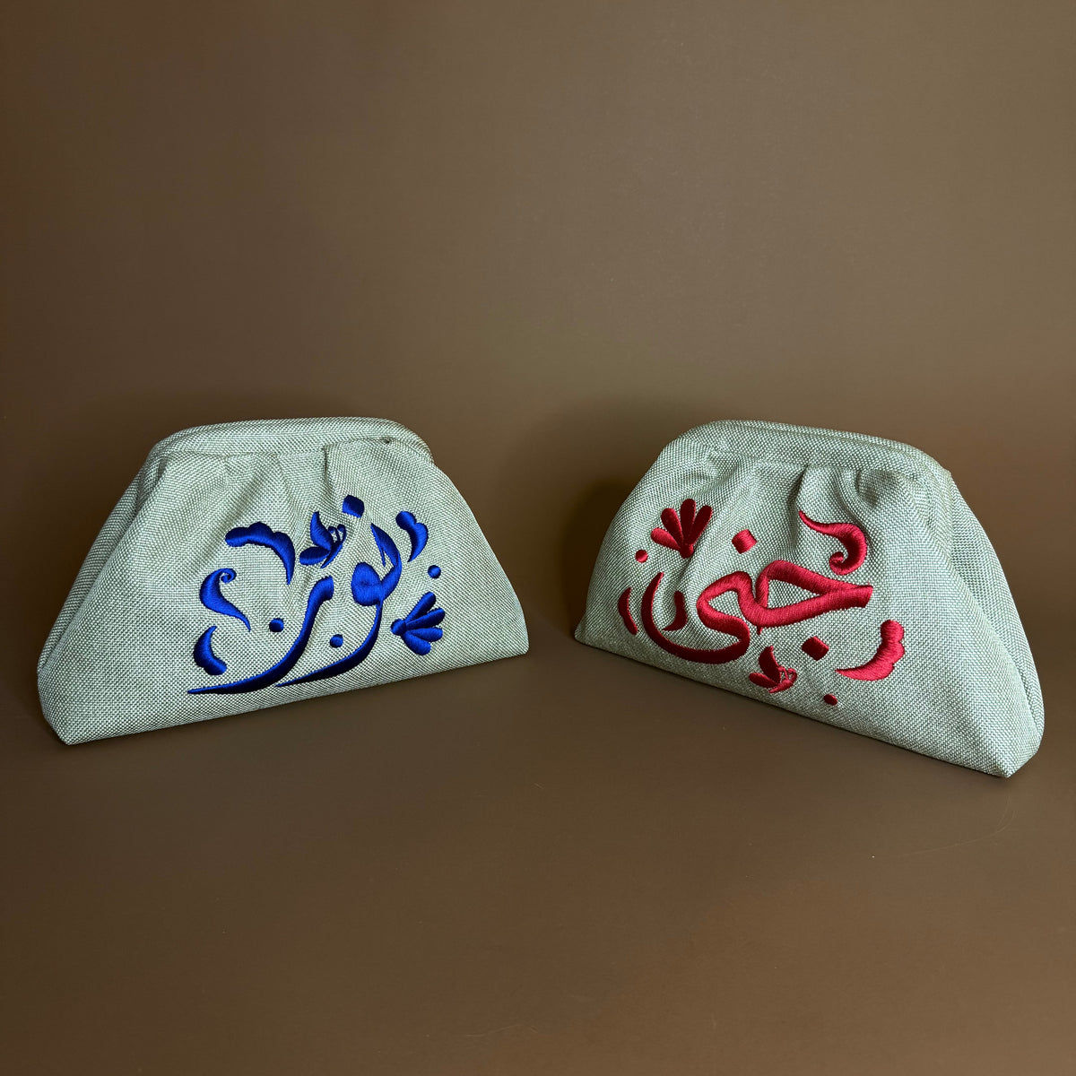 CUSTOMIZED BAG personalized clutch bag detail with handmade Lebanese beadwork - Designer bags Lebanon, Women handmade clutch bag, personalized bags with name, Beirut clutch, Clutch Lebanon, Personalized bags Lebanon, Handmade clutch bags, Iraq clutch calligraphy, Palestine clutch