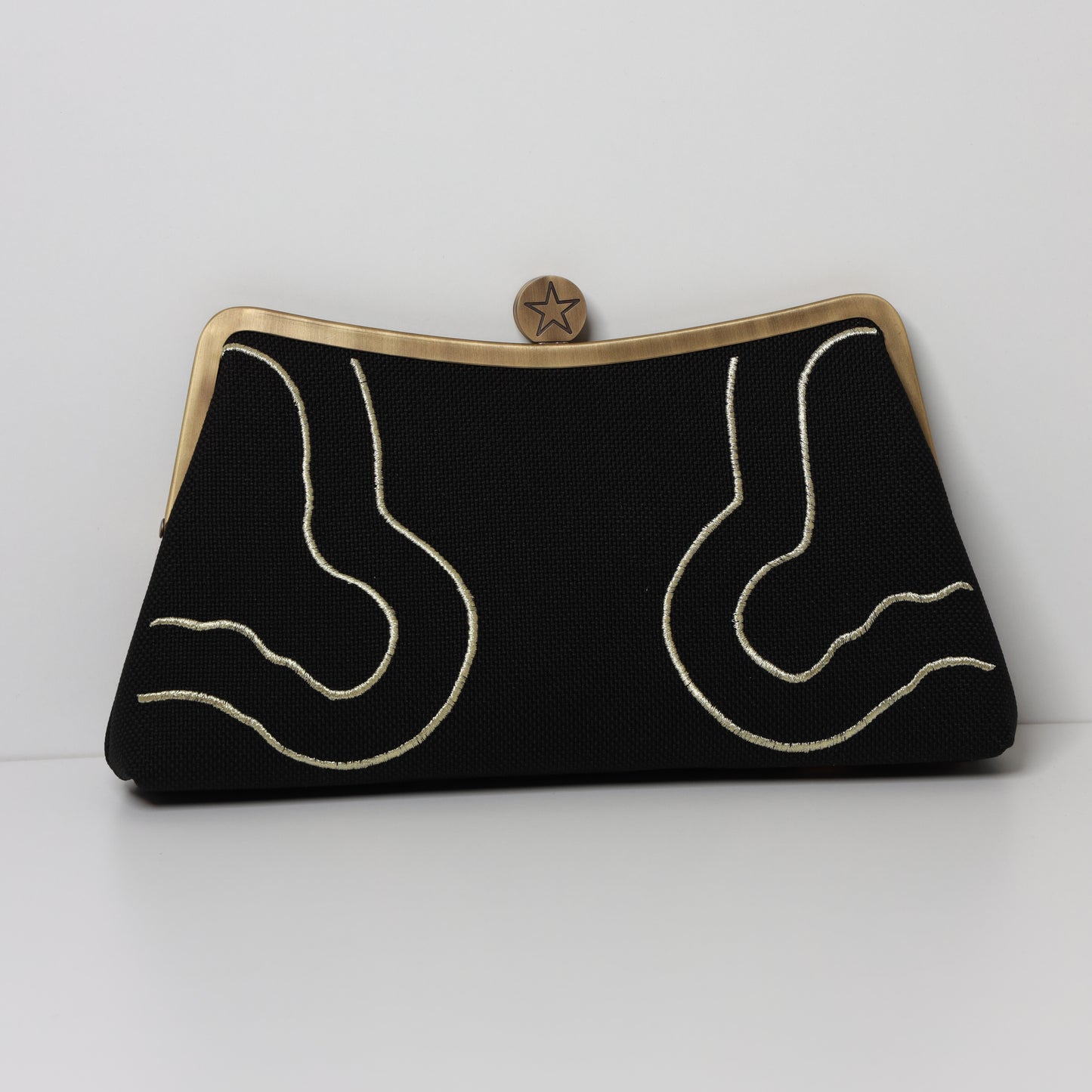 SCORPIO - The Mystery ZODIAC CLUTCH-handcrafted embroidered bag by Ghazal by Najwa