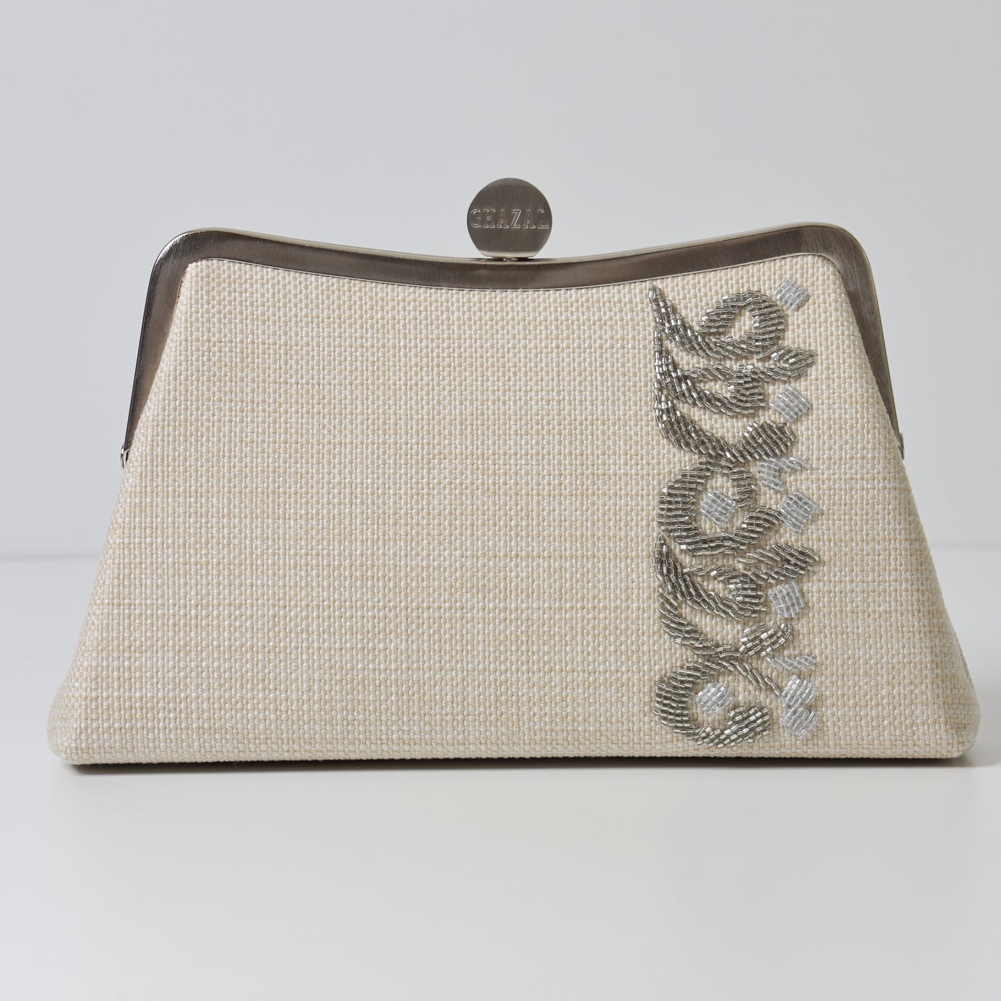 THE VERTICAL CALLIGRAPHY CLUTCH