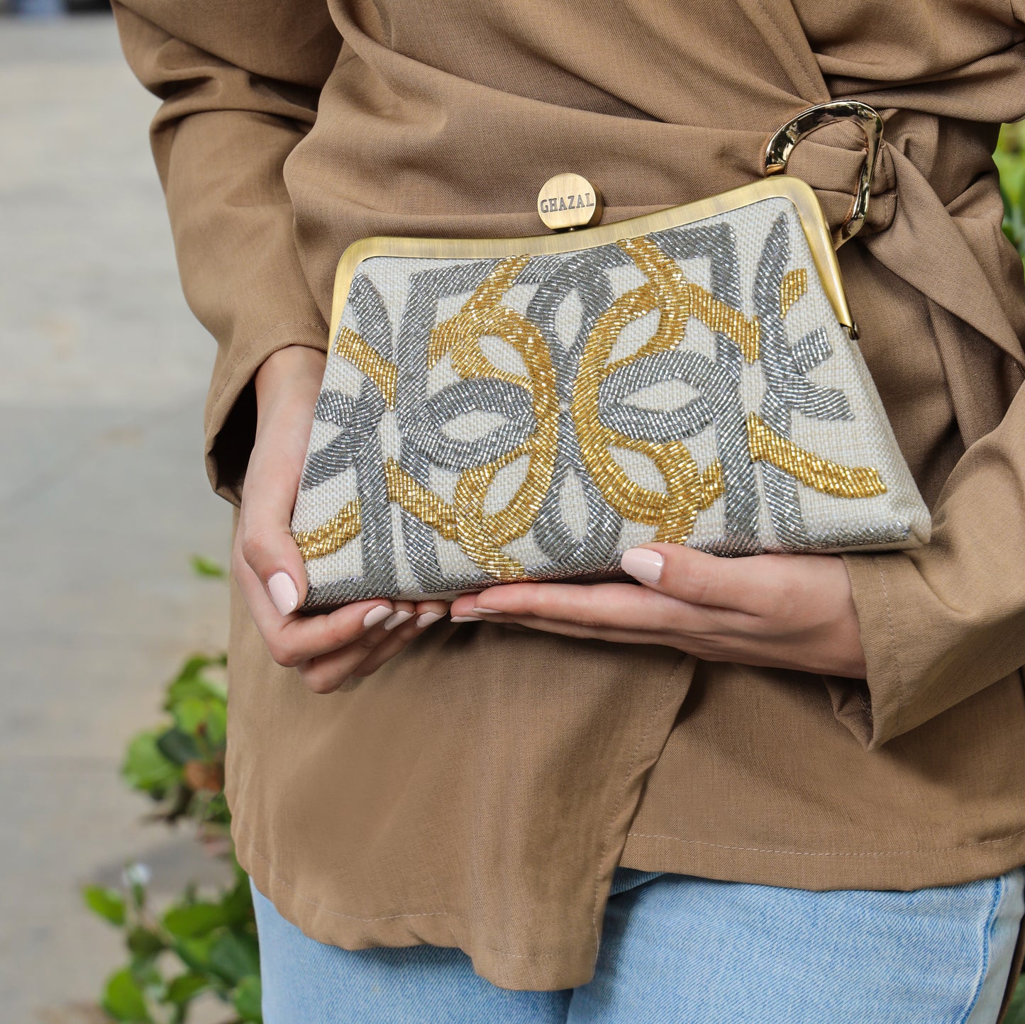 SPIRAL ANDALUSIA CLUTCH