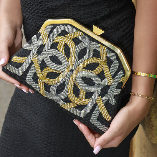 SPIRAL ANDALUSIA CLUTCH